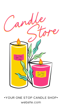 Candle Store TikTok Video example 3