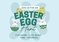 Egg-citing Easter Postcard Design