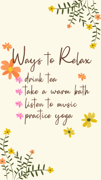 Ways to relax Instagram Reel Design