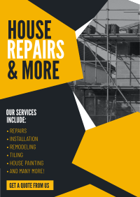 House Repairs Poster