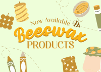 Beeswax Products Postcard