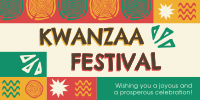 Tribal Kwanzaa Festival Twitter Post