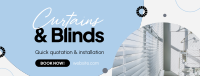 Curtains & Blinds Installation Facebook Cover Image Preview