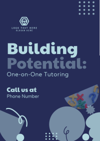 Fun Modern Private Tutor Flyer