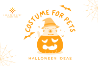 Halloween Cat Pinterest Cover Design