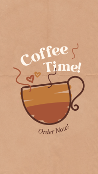 Coffee Time Facebook Story Design