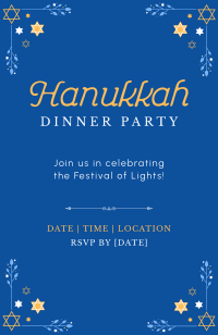 Hannukah Celebration Invitation
