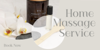 Massage at your Home Twitter Post