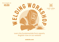 Welding Workshop From The Experts Postcard Image Preview