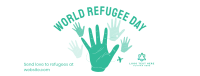 Hand Refugee Facebook Cover