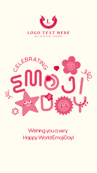 Celebrate Emojis Facebook Story