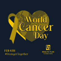 World Cancer Day Heart Linkedin Post Image Preview