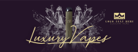 Luxury Vapes Facebook Cover