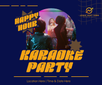 Karaoke Party Hours Facebook Post