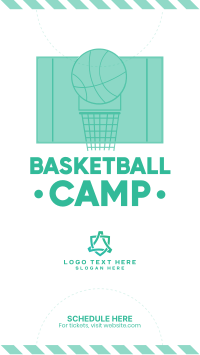 Basketball Camp Facebook Story