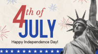 Fourth of July Greeting Animation