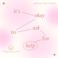 Mental Health Day Quote Instagram Post Image Preview