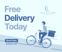 Free Delivery Facebook Post