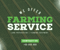 Trustworthy Farming Service Facebook Post