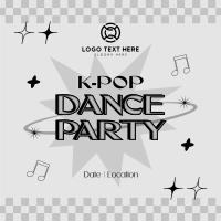 Kpop Y2k Party Instagram Post Design