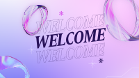 Abstract Welcome Page Video