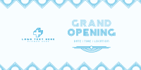 Art Deco Grand Opening Twitter Post