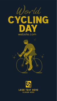 Cycling Day Instagram Story Design