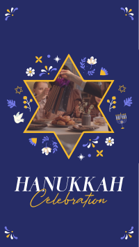 Hanukkah Family Facebook Story