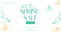 Aesthetic Spring Sale  Facebook Ad