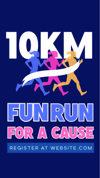 Fun Run Event Instagram Story Design