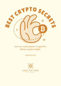 Crypto Insights Poster