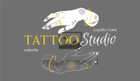Tattoo Studio Art Business Card