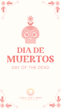 Flowers for the Dead Instagram Story Design