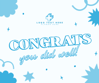 Congrats To You! Facebook Post