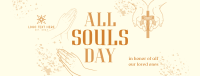 Prayer for Souls' Day Facebook Cover