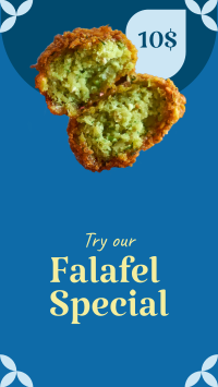 Restaurant Falafel Special  Facebook Story