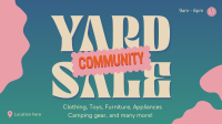 Yard Community Sale Animation