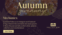 Autumn Leaves Giveaway Video