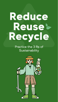 Triple Rs of Sustainability Facebook Story