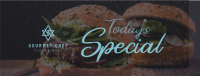 Veggie Burger Facebook Cover Image Preview