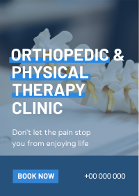 Orthopedic and Physical Therapy Clinic Flyer