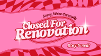 Romantic Closed Renovation Animation