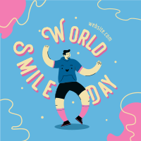 Smile And Dance Linkedin Post Design