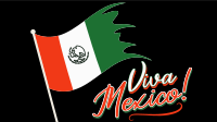 Raise Mexican Flag Animation