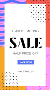 Flashy Limited Time Sale Instagram Story