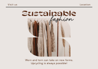 Sustainability Postcard example 1