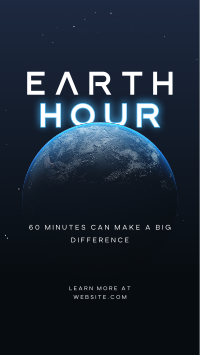 60 Minutes Earth TikTok Video