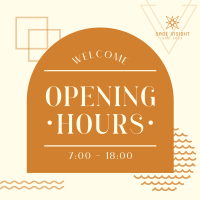 New Opening Hours Instagram Post