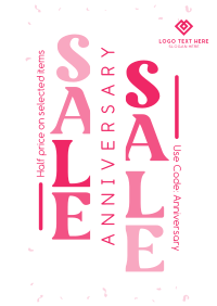 Grand Anniversary Sale Poster