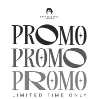 Minimalist Promo Typography T-shirt